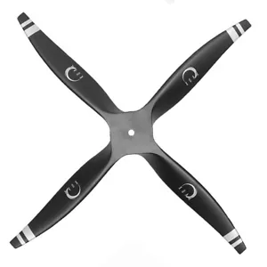 XOAR PJU 24x14 4-Blade Turboprop 24 Inch RC Model Airplane Wood Turbo Propeller - Picture 1 of 1