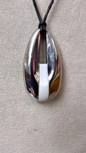 Brosway Collana uomo con decorazione centrale bianco - Bild 1 von 1