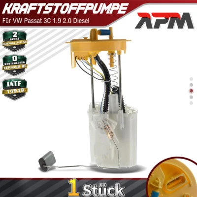 NONAME Kraftstoffpumpe Dieselpumpe für VW Passat Passat Variant 3C2 3C5 1.9L 2.0L 05-10
