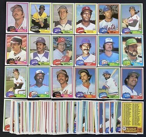 1981 Topps Traded - Baseball Cards - #727-858 - Complete Your Set - You U Pick