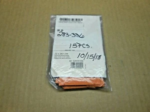 LOT OF 15 NEW WAGO 283-336 283336 STEP-DOWN COVER PLATE1 MM THICK ONLY ORANGE - Picture 1 of 2