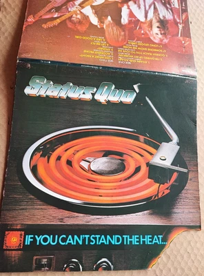 STATUS QUO - If You Can't Stand The Heat - Die cut Sleeve / EX - Photo 1/4
