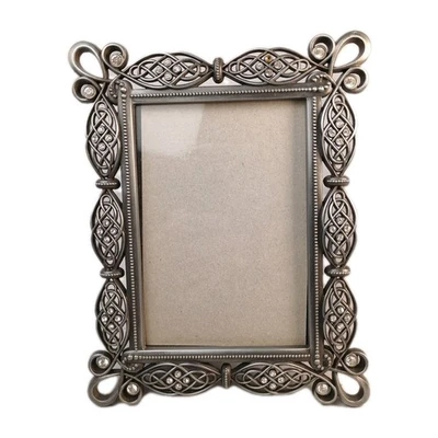 Marco de fotos Malden Jeweled 3,5X5 marco decorado color peltre con jwl de vidrio Foto 1 de 4