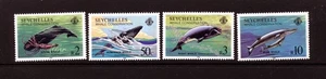 Seychelles  MH   555-58   Whales    SE017 - Picture 1 of 1