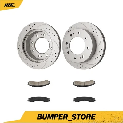 Kit de frenos delanteros para Chevy Silverado 2500HD 3500HD 2011-2019 y GMC Sierra 2500HD Foto 1 de 4