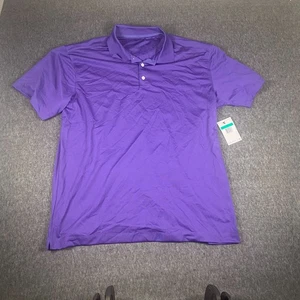 Nike Men’s Dri-Fit Polo Shirt Purple Size 2XL NWT Moisture Wicking - Picture 1 of 7