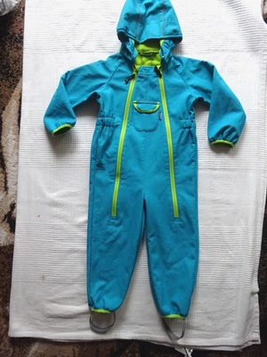 Jako o Softshellanzug Overall  Gr. 92 / 98 mit Fleecefutter - Bild 1 von 4