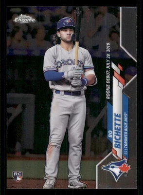 2020 Topps Chrome Update #U51 Bo Bichette RC - Image 1 of 2