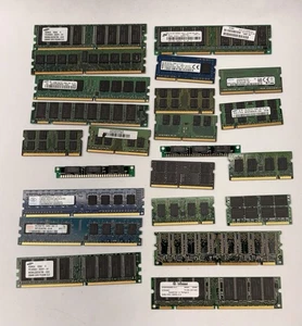 2 Lbs. 2 Oz Konvolut Computerspeicher RAM & CPUs zur Schrottgoldgewinnung - Bild 1 von 6