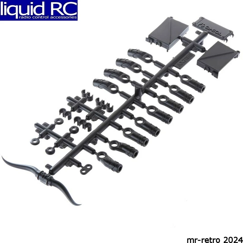 Juego de extremos de varilla Axial Racing C3186 AX31186 4 mm Foto 1 de 1