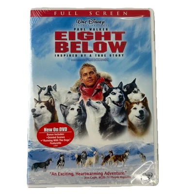 Eight Below (DVD, 2006 Full Screen Factory Sealed New Paul Walker Disney - Image 1 of 4