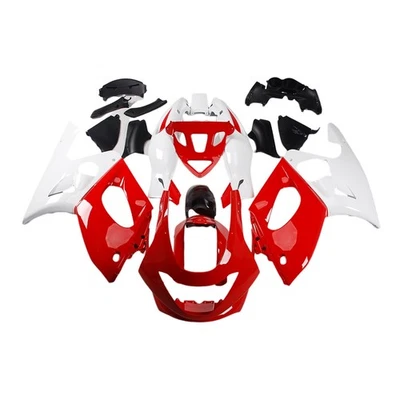 ABS Red White Fairings Kit For Yamaha YZF600R Thundercat 1996 - 2007 Body Kit - Image 1 of 4