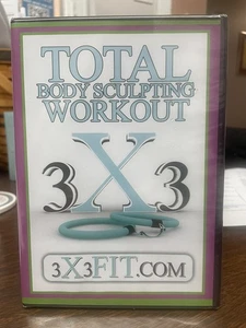 3x3Fit Total Body Sculpting Workout DVD  BRAND NEW / FACTORY SEALED ~ Shelf164 - Bild 1 von 2