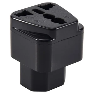 PDU-Spezialkonvertierungsstecker USV C13 auf Universalsteckdose Server IEC38865 - Bild 1 von 3