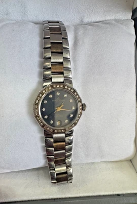 Baume & Mercier 5231 Riviera 18k Gold & Diamond Bezel Quartz Ladies Watch w/Box - Image 1 of 4