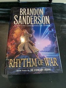 Rhythm of War : BK4 of the Stormlight Archive by Brandon Sanderson HCDJ 1st/1st - Foto 1 di 11