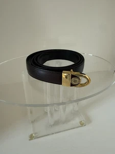 Pierre Cardin Cinturón Cuero Marrón #5235 5 40/100 43 Pulgadas Largo - Imagen 1 de 4