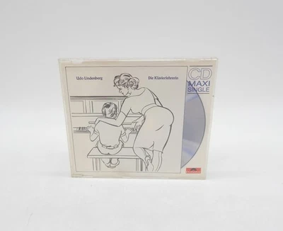 CD Maxi Udo Lindenberg Die Klavierlehrerin Polydor 1988 Maxi Single - Bild 1 von 4