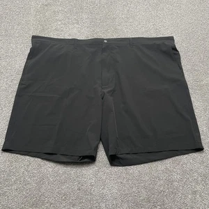 Polo Ralph Lauren Shorts Mens 52 Big Black Elastic Waist Golf Performance - Picture 1 of 11
