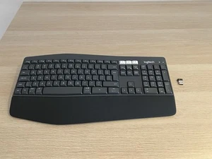 Logitech K850 Tastatur – Internationales QWERTY-Layout, neuwertig - Bild 1 von 2