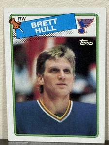 1988-89 Topps Set-Break #66 Brett Hull Nm/Mt - Picture 1 of 4