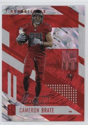 2017 Panini Unparalleled Red /15 Cameron Brate #156 - Image 1 of 2