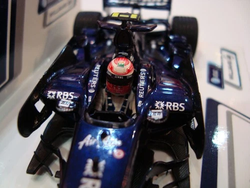 1 43 Williams TOYOTA Fw30 K.nakajima 2008 Test 400080308 Minichamps OVP