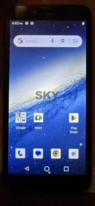Sky Devices Elite N55 Smartphone 16GB Gray Good Used  Camera Issue - Picture 1 of 2