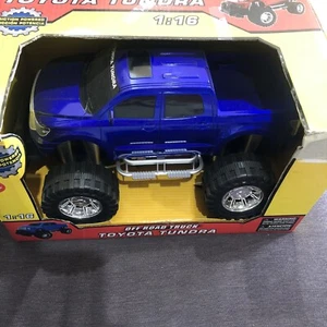 Off Road Truck Blue Toyota Tundra Friction Powered Scale 1:18 New - Picture 1 of 3