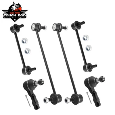 6x Para 2001-2003 Mazda Protege Estabilizador Delantero y Trasero Barra estabilizadora Extremo Eslabones Foto 1 de 4
