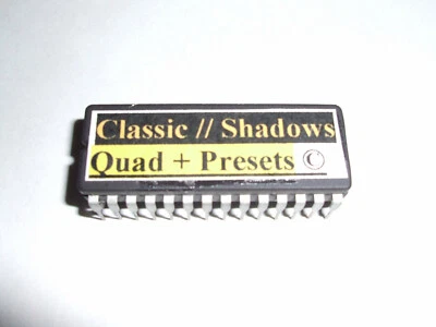 Alesis Quadraverb - 90 NAMED 'CLASSIC SHADOWS' PRESET ECHO'S Eprom Copyrighted. - Image 1 of 4