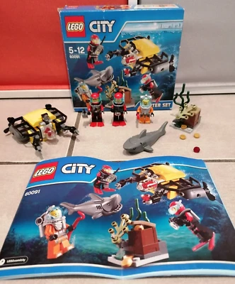 Lego Deep Sea Explorers City 60091 Deep Sea Starter Set Sous-marin - Année 2015 - Photo 1/4