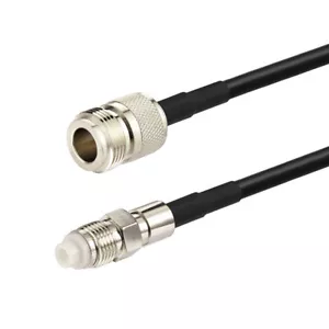 RF Jumper Cable N Female to FME Antenna Adapter Pigtail RG58 50cm for Cell Phone - Picture 1 of 4