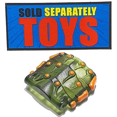 Transformers Beast Wars Powerpinch BACK ARMOR predacon green accessory body part - Image 1 of 4