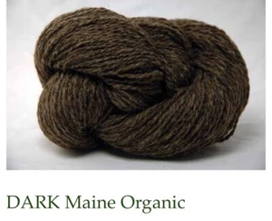 Green Mountain Spinnery Maine Organic YARN DARK 250yds 4oz Knitting Crochet - Picture 1 of 7