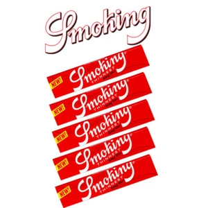 Papel largo Smoking Thinnest 5 cuadernos tamaño king・5 x 33 hojas original - Imagen 1 de 2