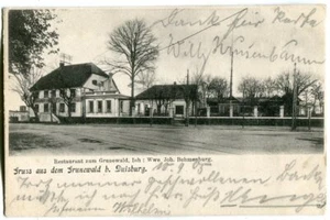 AK Duisburg Grunewald,Restaurant Behmenburg 1905 - Picture 1 of 2