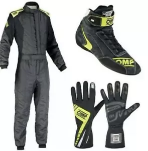 Go Kart Racing Suit CIK FIA level 2 approved kart Suit, Shoes, Gloves with gifts - Imagen 1 de 13