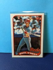 1989 Topps - #604 Paul O'Neill Baseball Card. Nm-MT. Free Shipping 