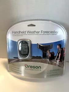 Oregon Scientific Handheld Weather Forecaster Severe Alert Digital Alarm Clock - Picture 1 of 6