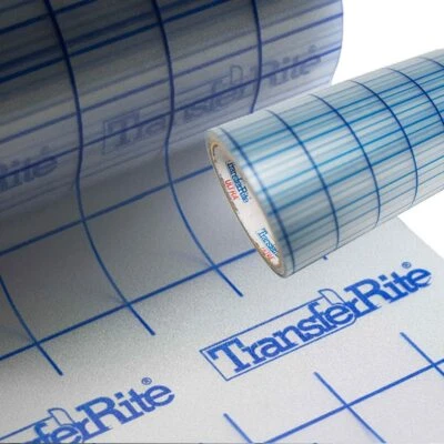 TransferRite 1310G Application Transfer Tape Ultra Clear GRID MEDIUM TACK 100YD - Image 1 of 2