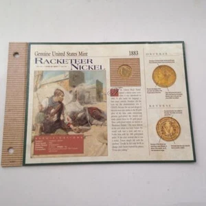 Genuine United States Mint- 1883-Racketeer Liberty V Nickel - Picture 1 of 5