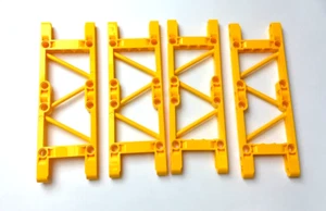 4x New Yellow Lego Technic, Liftarm Frame Thick 5 x 15 Girder Centre 79767 - Picture 1 of 3