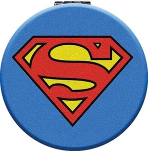 Supergirl Superman 14506 Compact 3" Travel Mirror Dbl Sided w/ 5X Magnification - Picture 1 of 1