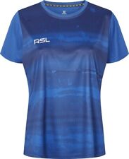 RSL Maglietta Sue Blu per Donna Badminton Squash Ping Pong