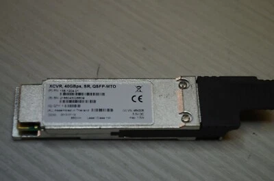 SUN Oracle X2124A-N 135-1204-01 XCVR, 40GBps, SR, QSFP-MTO QSFP - Image 1 of 2