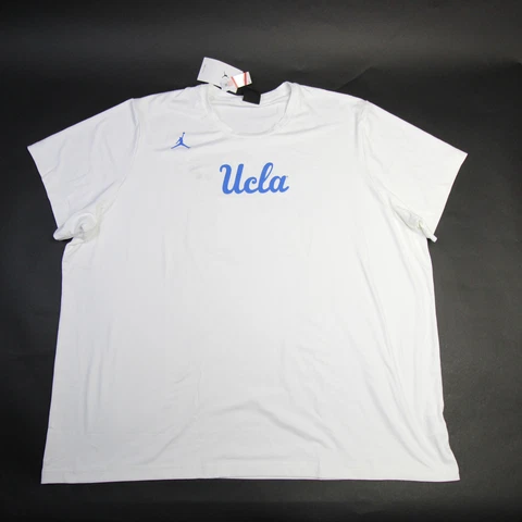 UCLA Bruins Air Jordan Dri-Fit Short Sleeve Shirt Men's White Used Cover