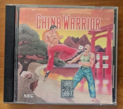 China Warrior - NEC Turbo Grafx 16 -TG16 - PC Engine - Complete - HuCARD - Image 1 of 4