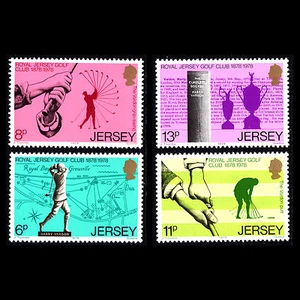 Jersey 1978 - 100th Anniversary of the Royal Jersey Golf Club - Sc 183/6 MNH - Picture 1 of 2