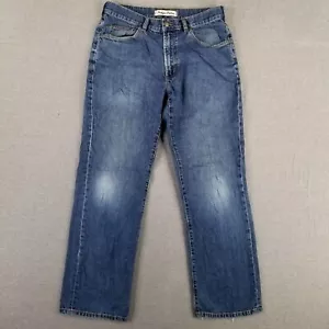 Indigo Palms 35x32 Classic Fit Blue Jeans Soft Broken In Denim 100% Cotton - Picture 1 of 14